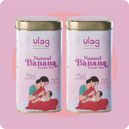 Natural Banana Powder Mix - ulagnaturals