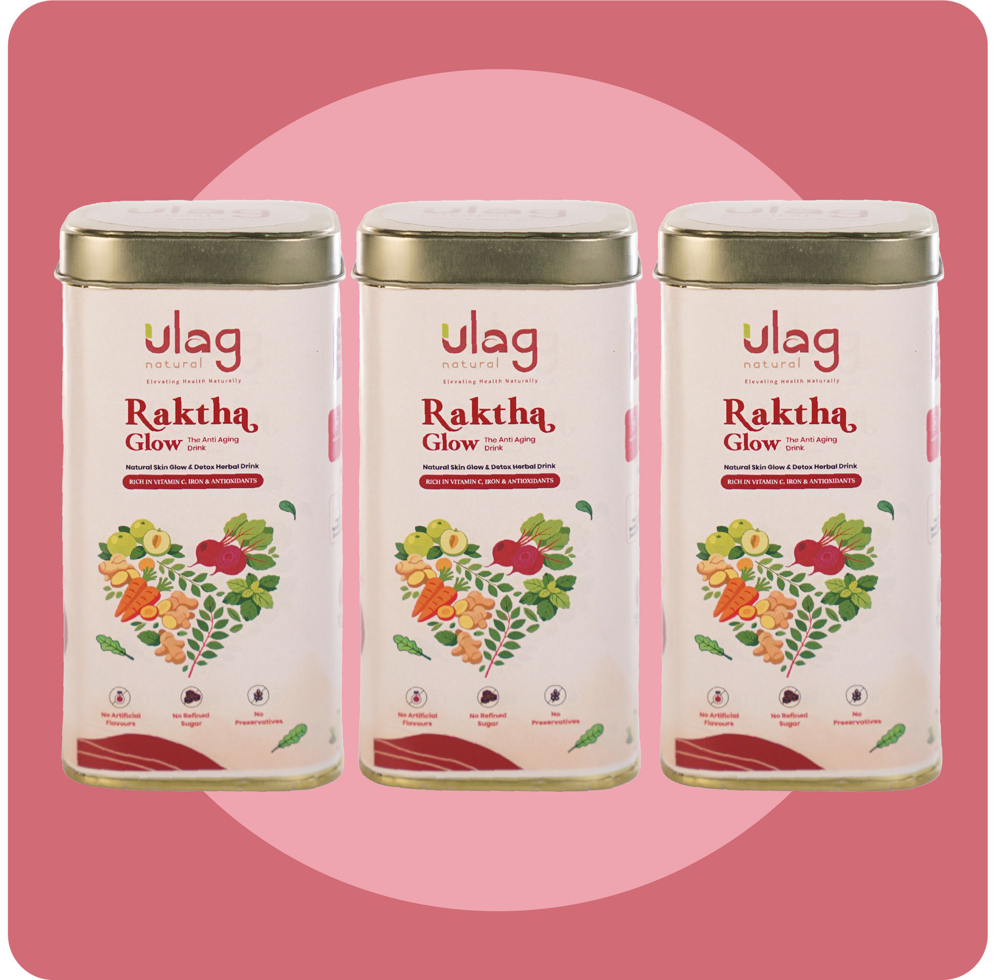 Raktha Glow – The Anti Aging Drink - ulagnaturals