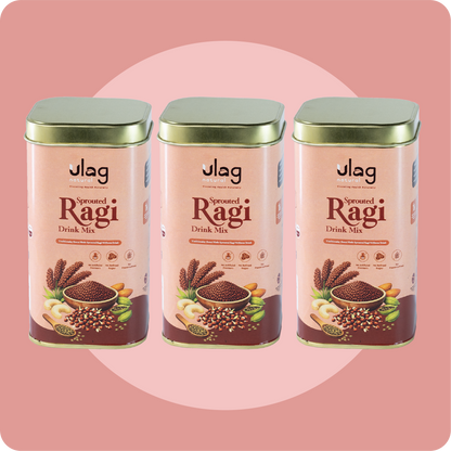 Sprouted Ragi Drink Mix - ulagnaturals