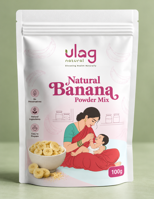 Natural Banana Powder Mix - 100g