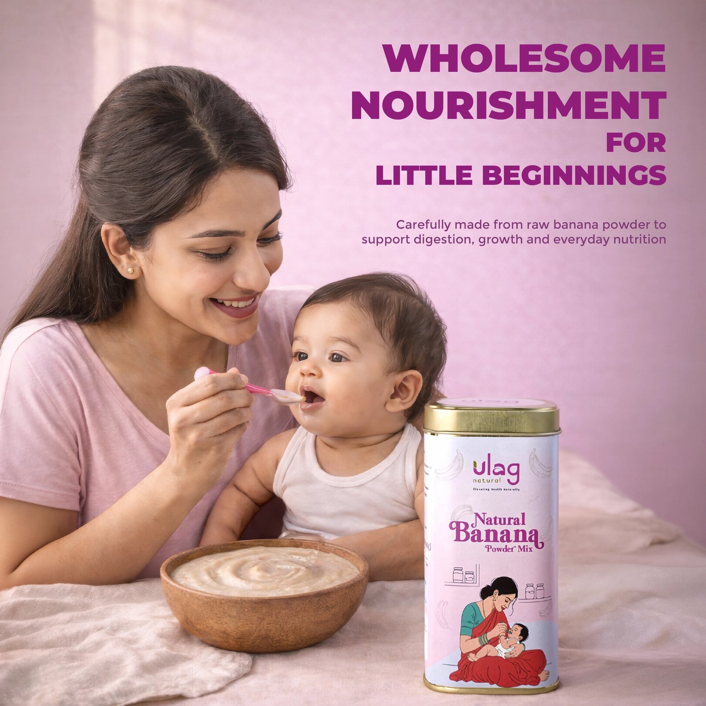 Natural Banana Powder Mix