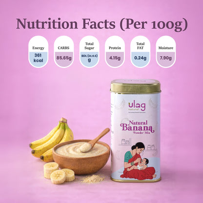 Natural Banana Powder Mix