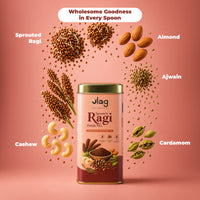 Sprouted Ragi Drink Mix - ulagnaturals