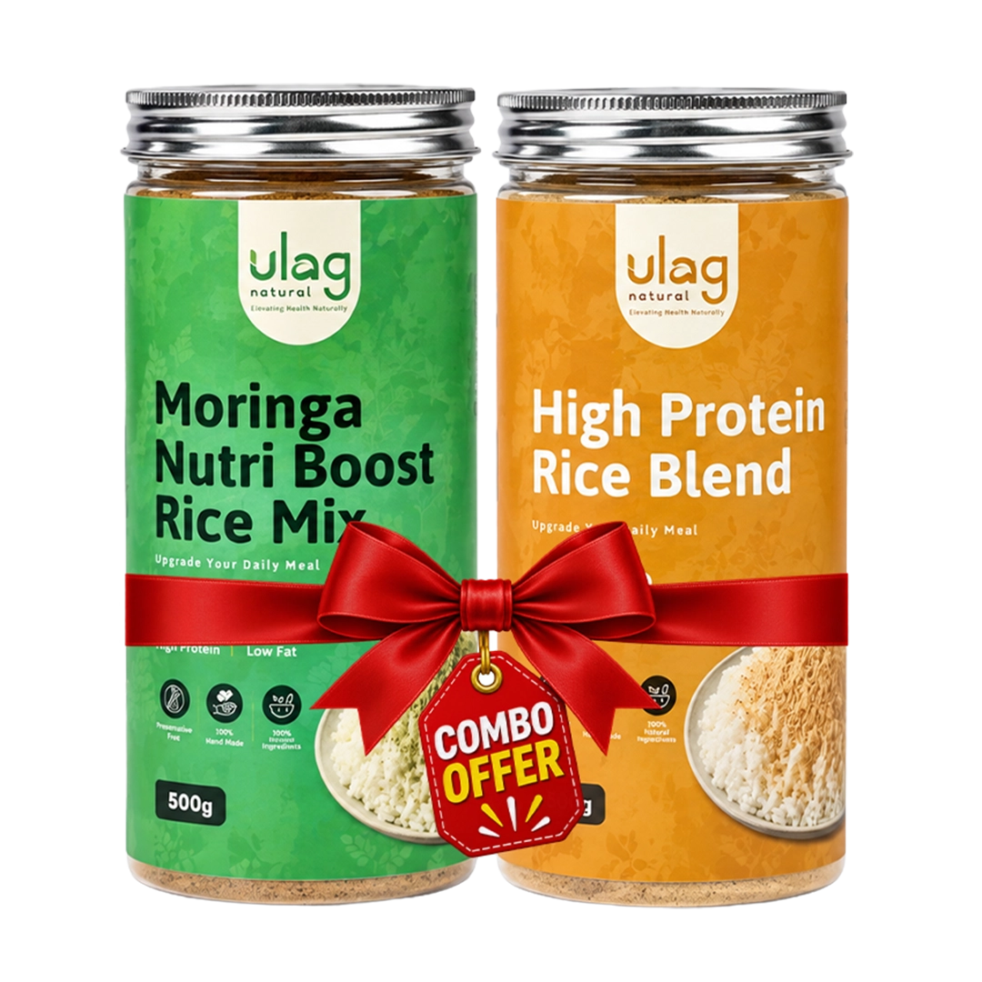 Lunch Combo ( High Protein Rice Blend + Moringa Nutriboost Rice Blend )