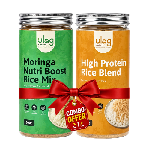 Lunch Combo ( High Protein Rice Blend + Moringa Nutriboost Rice Blend )