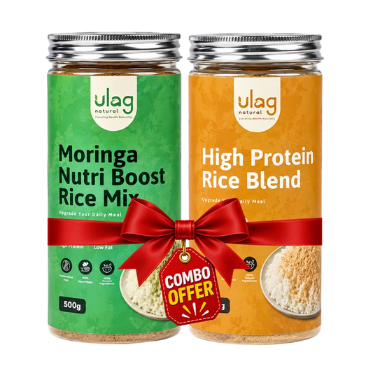 Lunch Combo ( High Protein Rice Blend + Moringa Nutriboost Rice Blend )