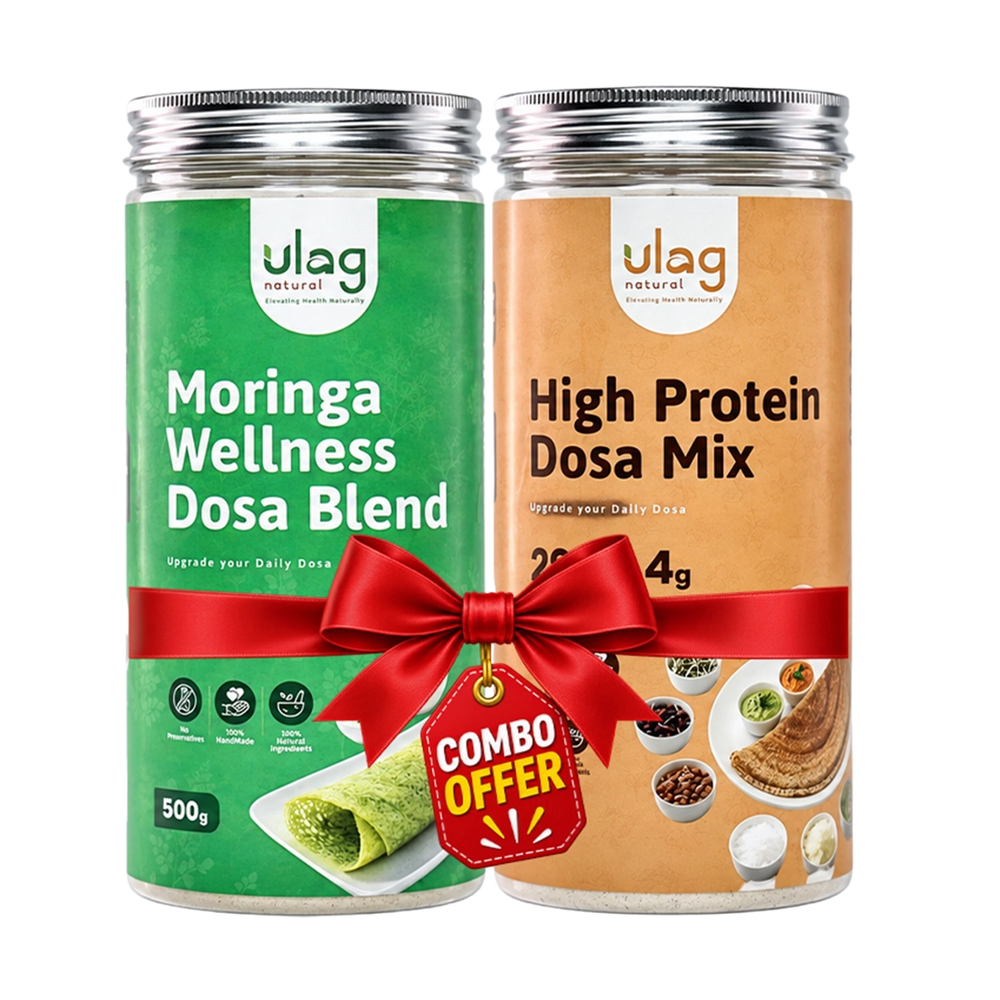 Healthy Break Fast Combo ( High Protein Dosa Mix + Moringa wellness Dosa Mix )