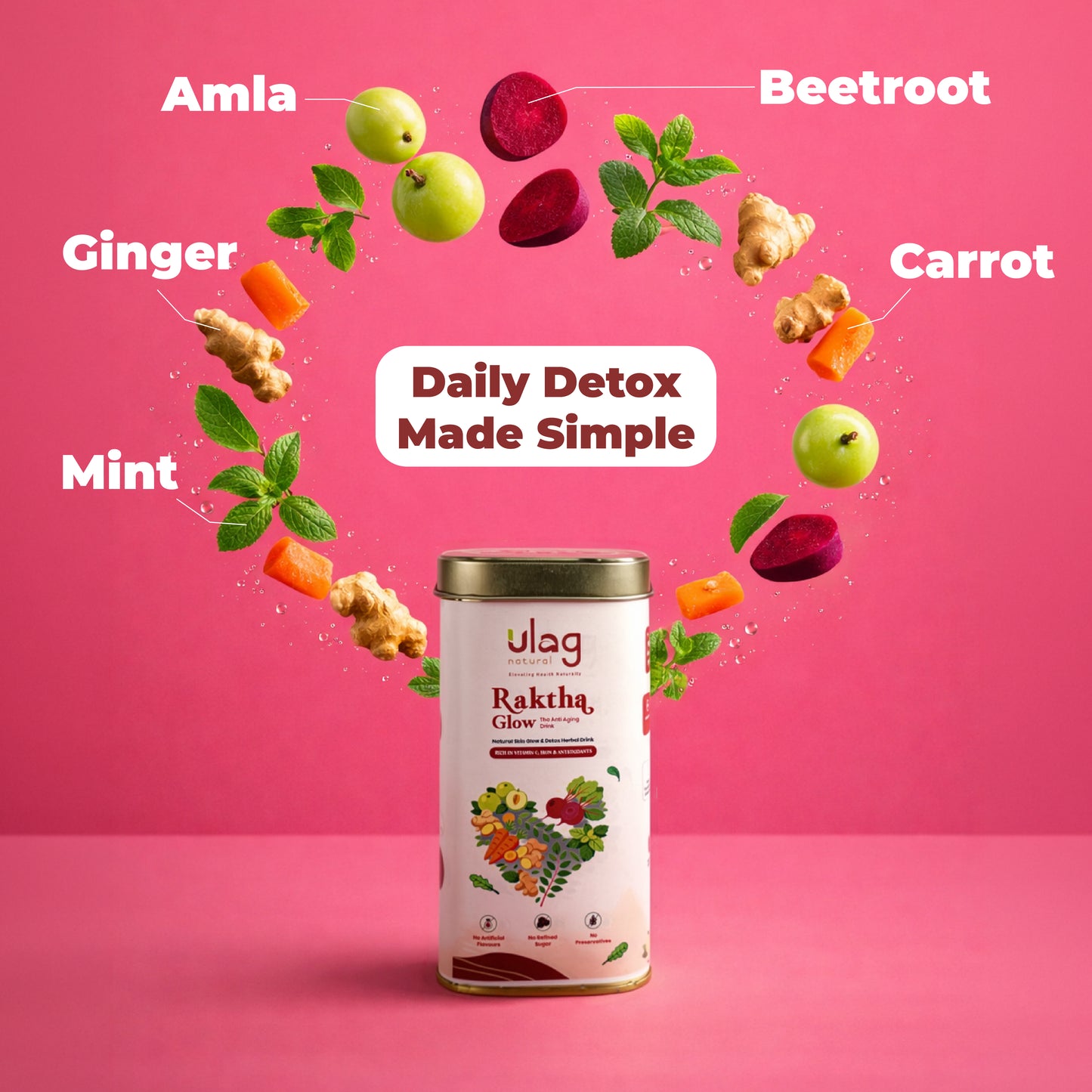 Raktha Glow – The Anti Aging Drink - ulagnaturals
